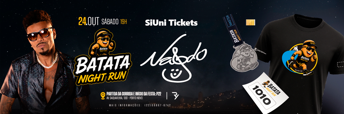 Banner — Batata Nigth Run