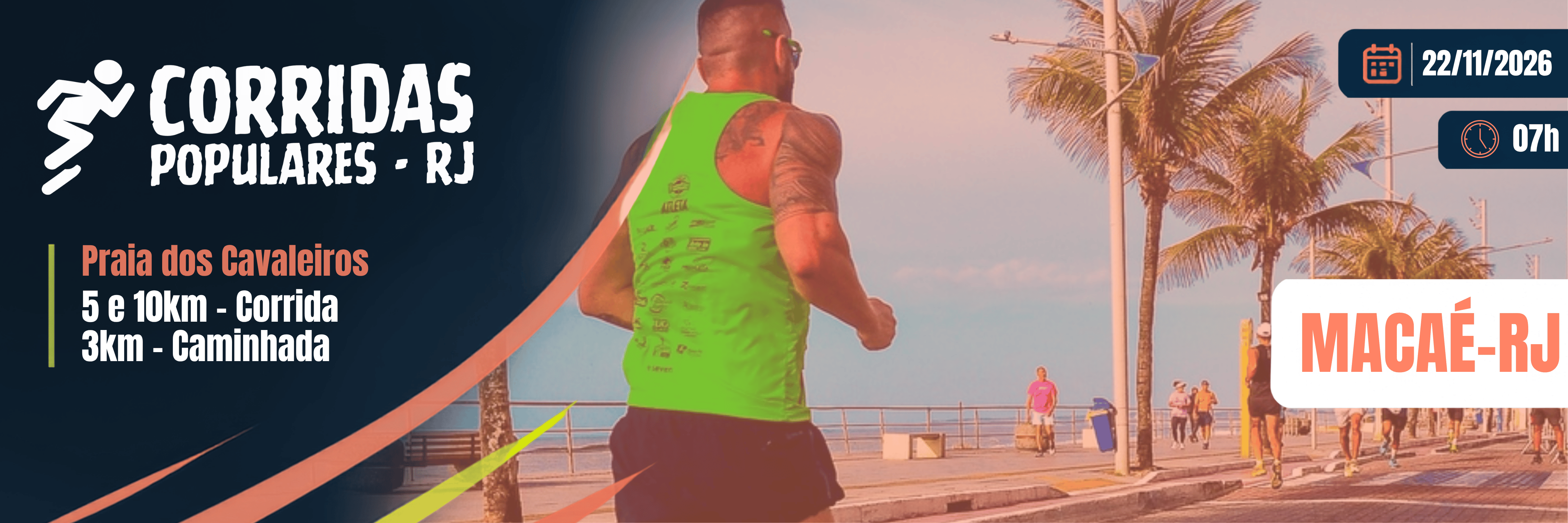 Banner — 5ª Etapa - Corridas Populares RJ - Macaé