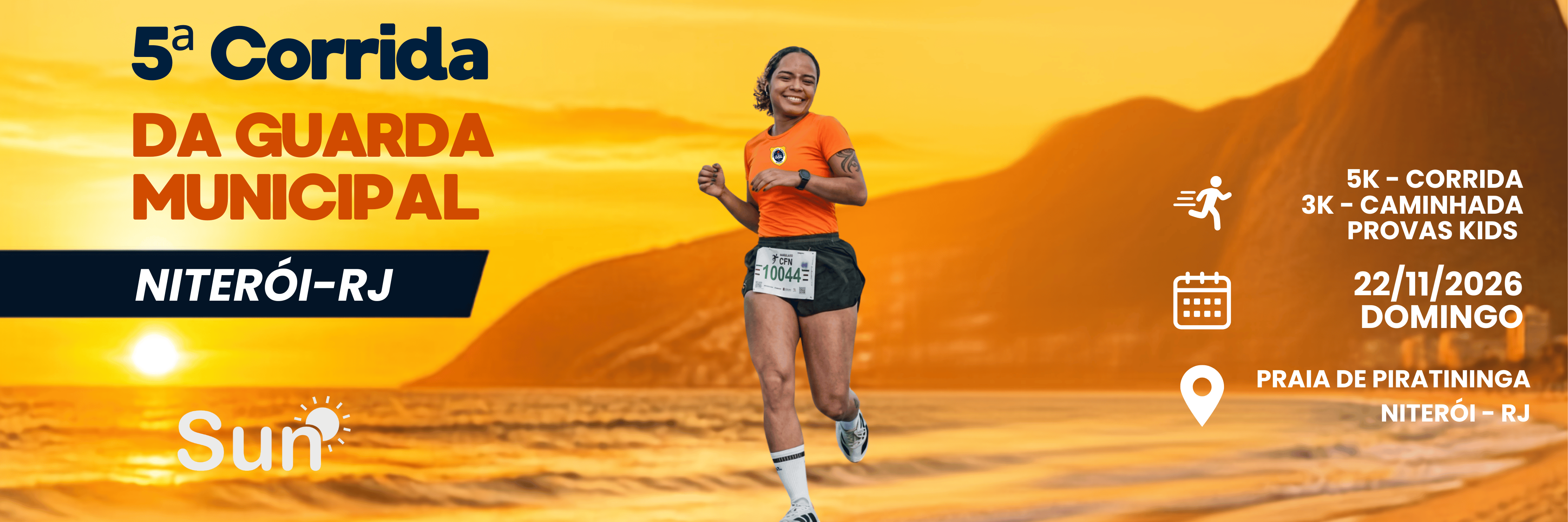 Banner — 5ª Corrida da Guarda Municipal de Niteroi