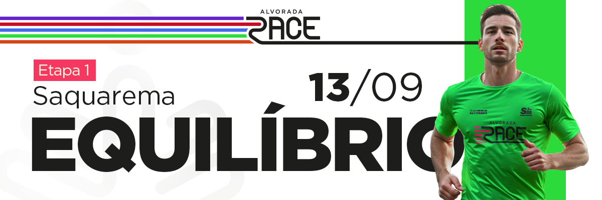 Banner — Circuito ALVORADA RACE - 1ª Etapa Saquarema - Equilíbrio